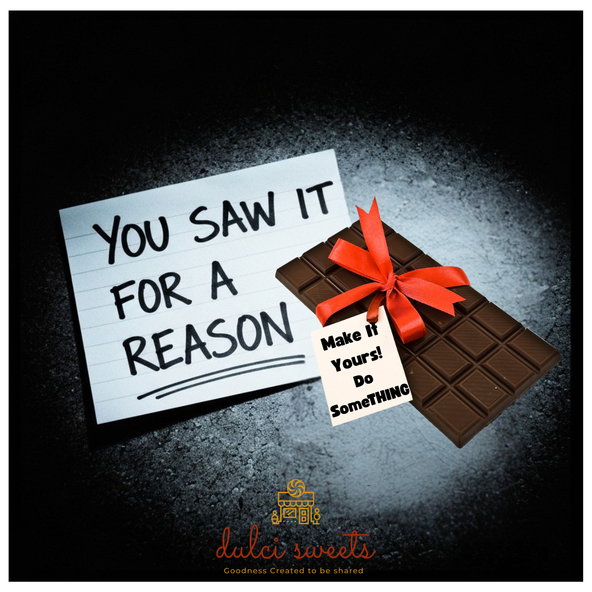 You Saw It for a Reason