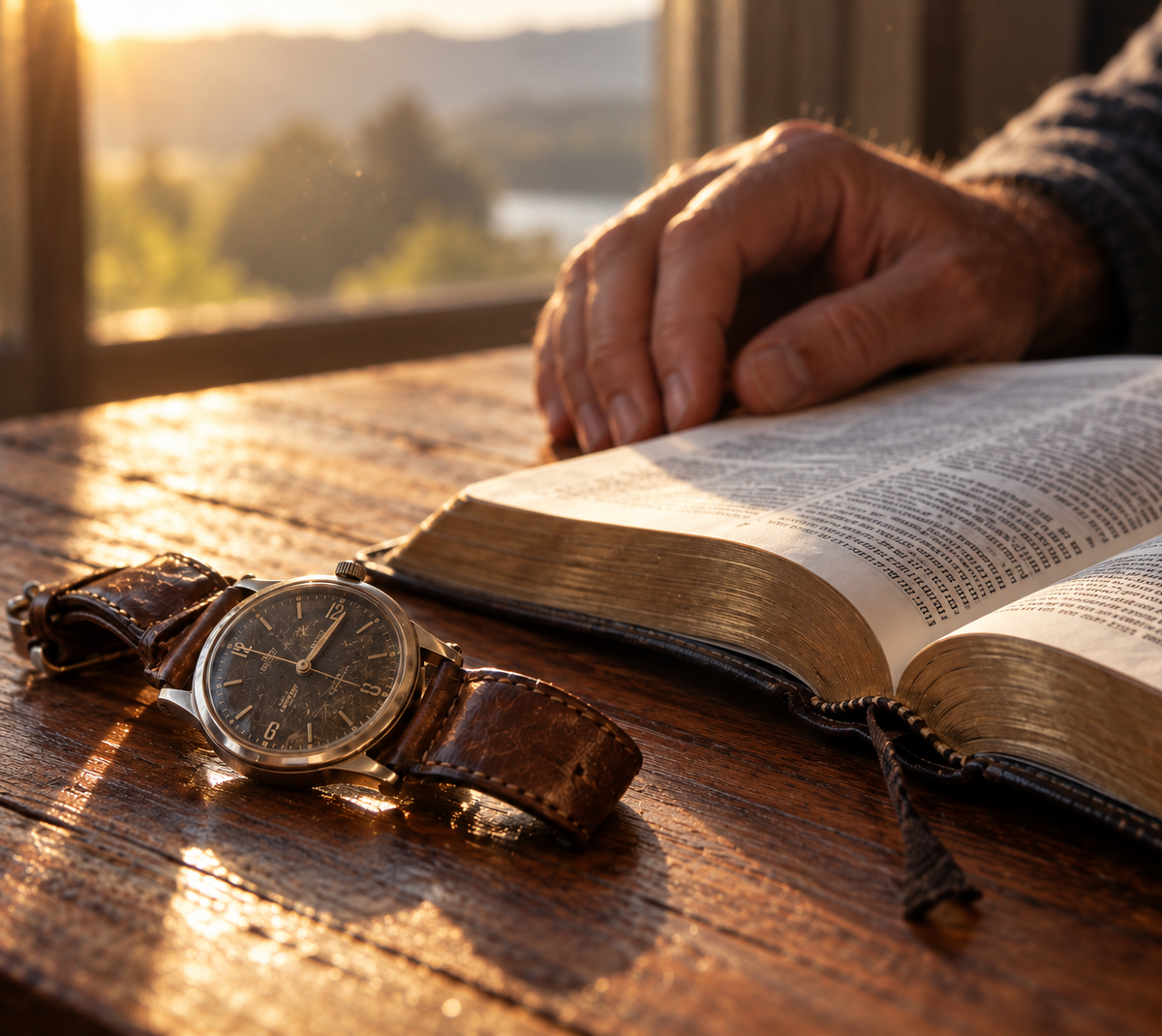 Time Never Argues. It Just Tells the Truth.