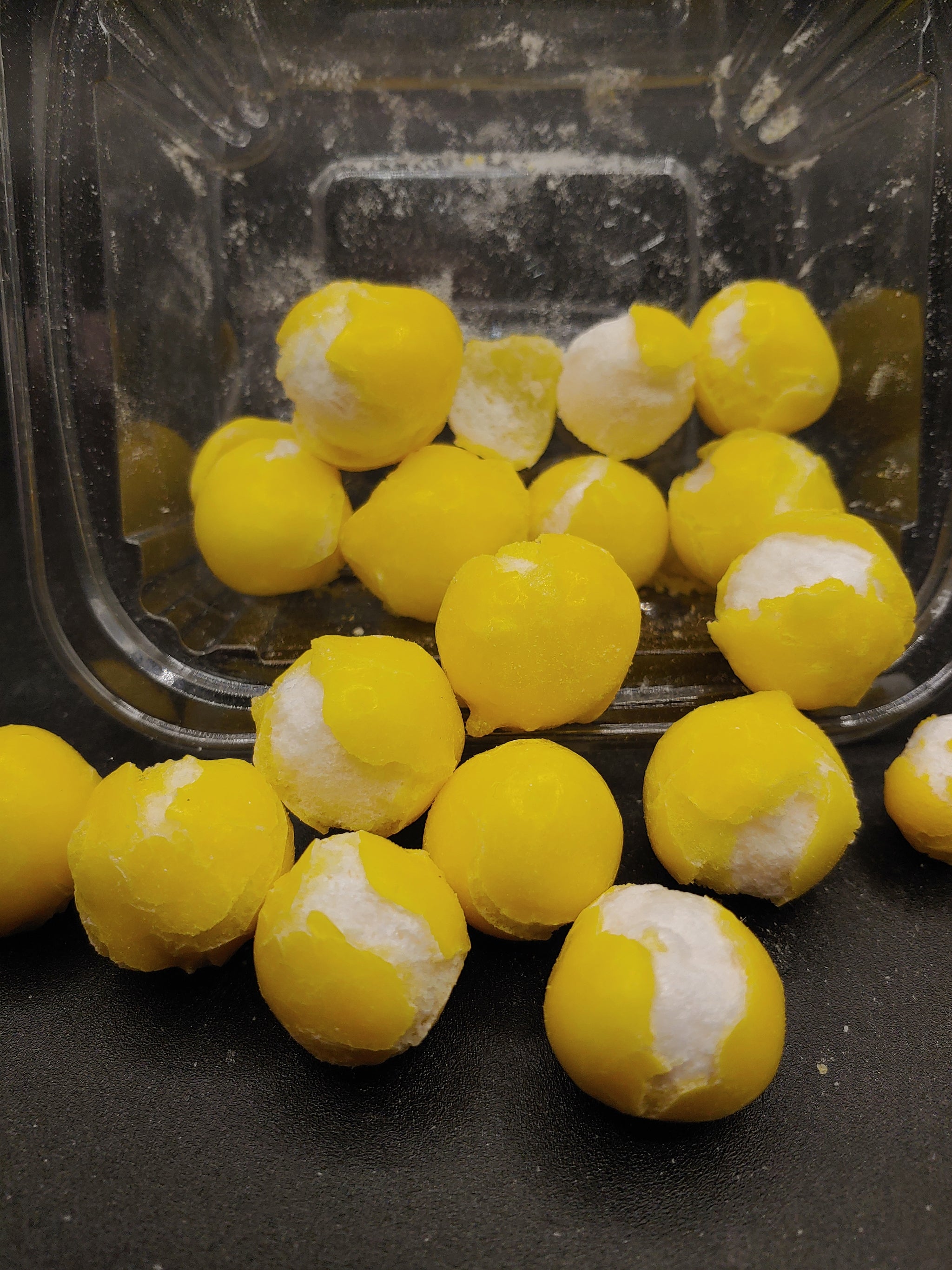 Lemon Square Rice Puffs Lemon Puffs - dulci sweets
