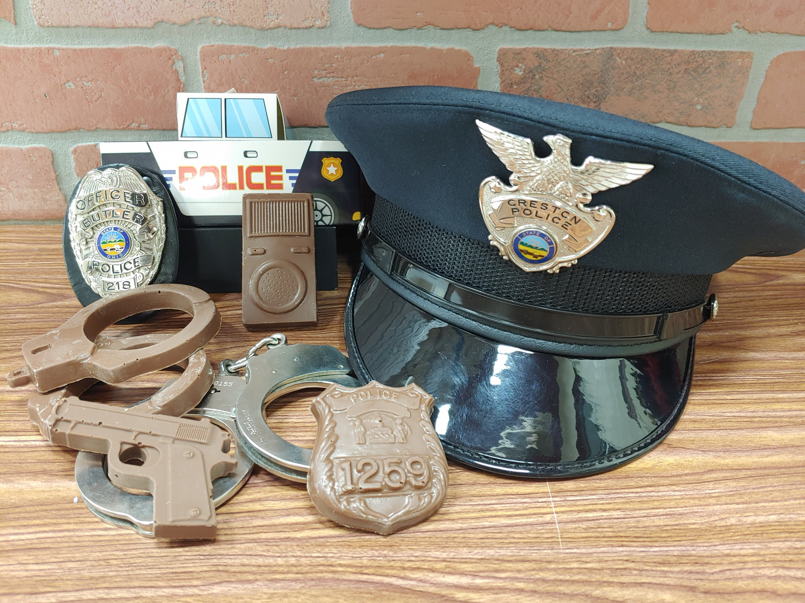 Blue Courage POLICE Set