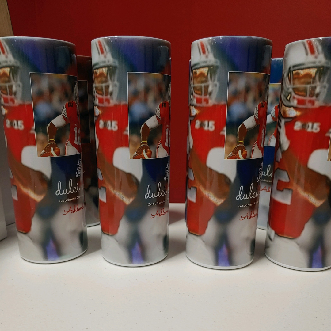 Limited Edition: Cardale Jones Specialty Tumbler with Chocolate Drizzled Caramel Popcorn