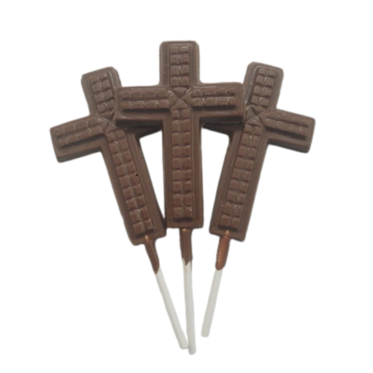 Calvary Pack - Cross Chocolate Lollipops