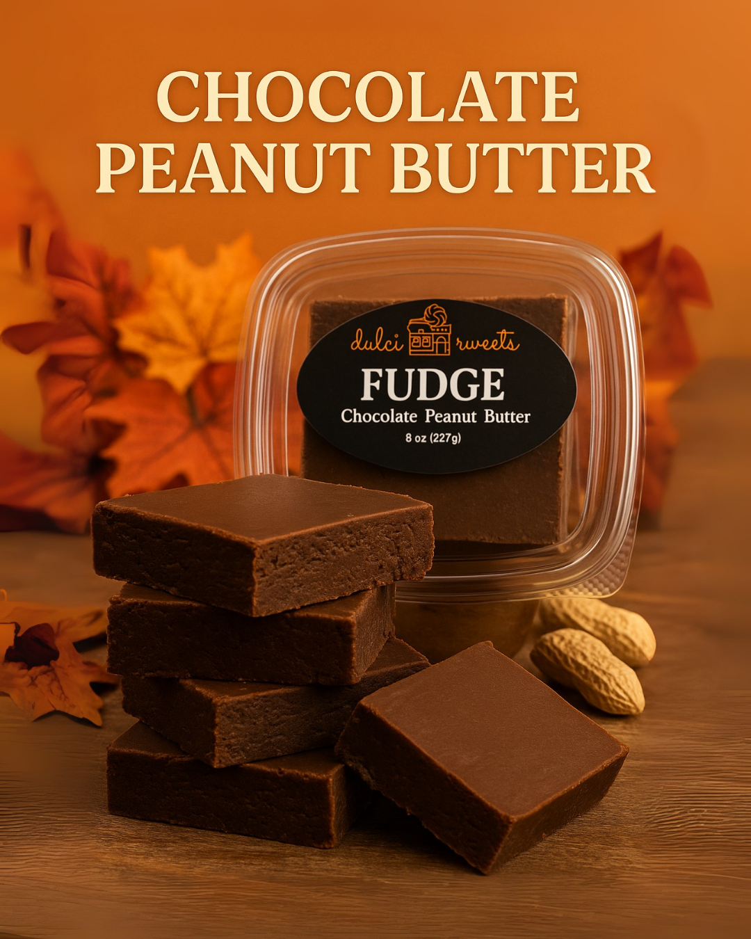 Olde Fashioned Chocolate & Peanut Butter FUDGE