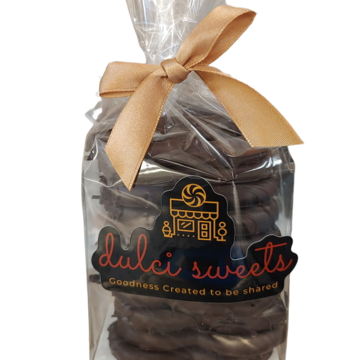 Bow Tie Pretzels -Dark Chocolate Sourdough