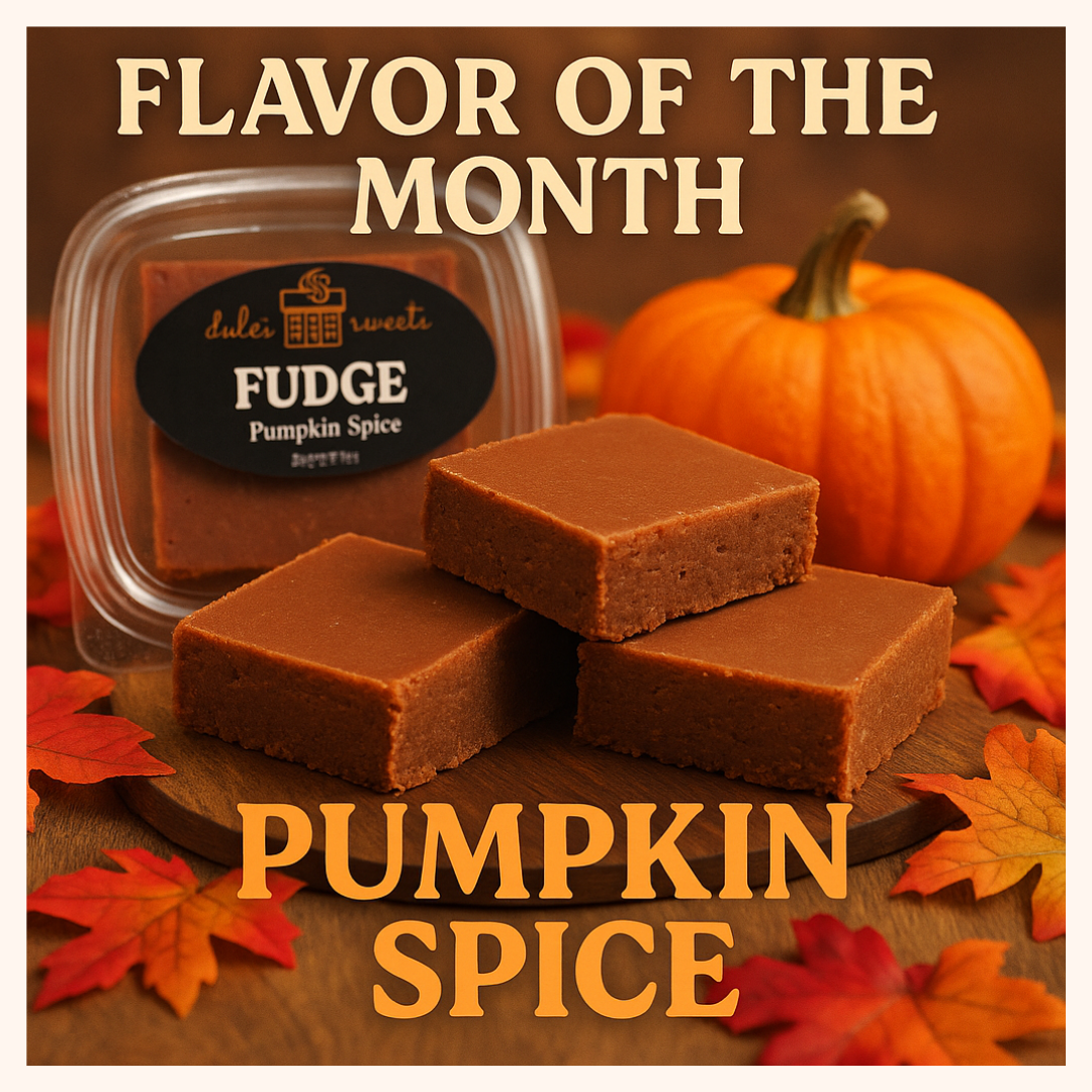 Olde Fashioned Chocolate PUMPKIN SPICE FUDGE