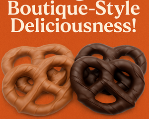 Bow Tie Pretzels -Dark Chocolate Sourdough