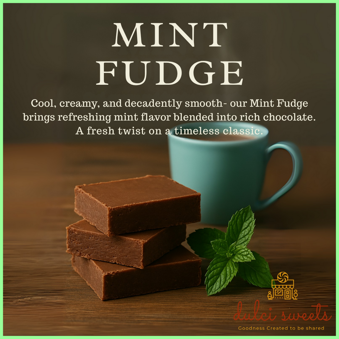 Olde Fashioned Chocolate MINT FUDGE