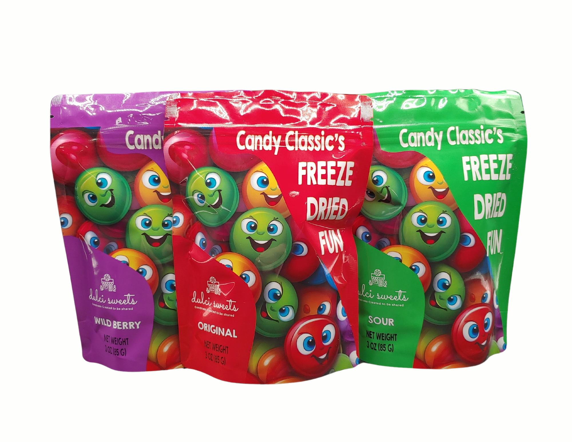 Freeze Dried Skittles TRIO