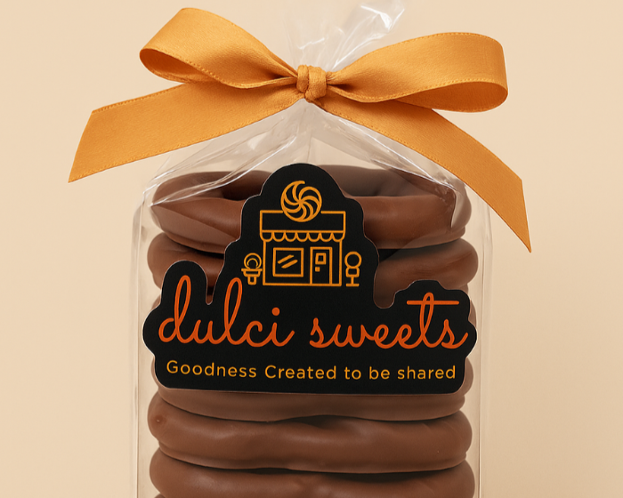 Bow Tie Pretzels -MILK Chocolate Sourdough