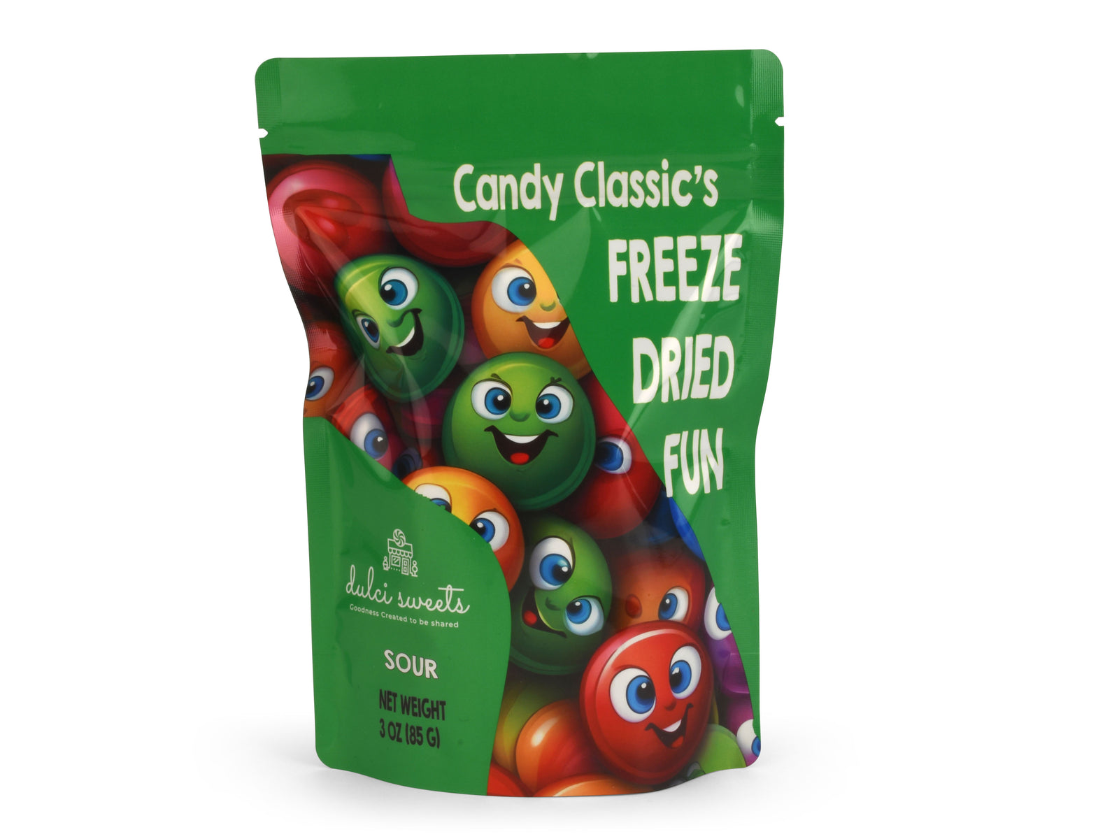 Sour Flavor Dried Candies 3oz