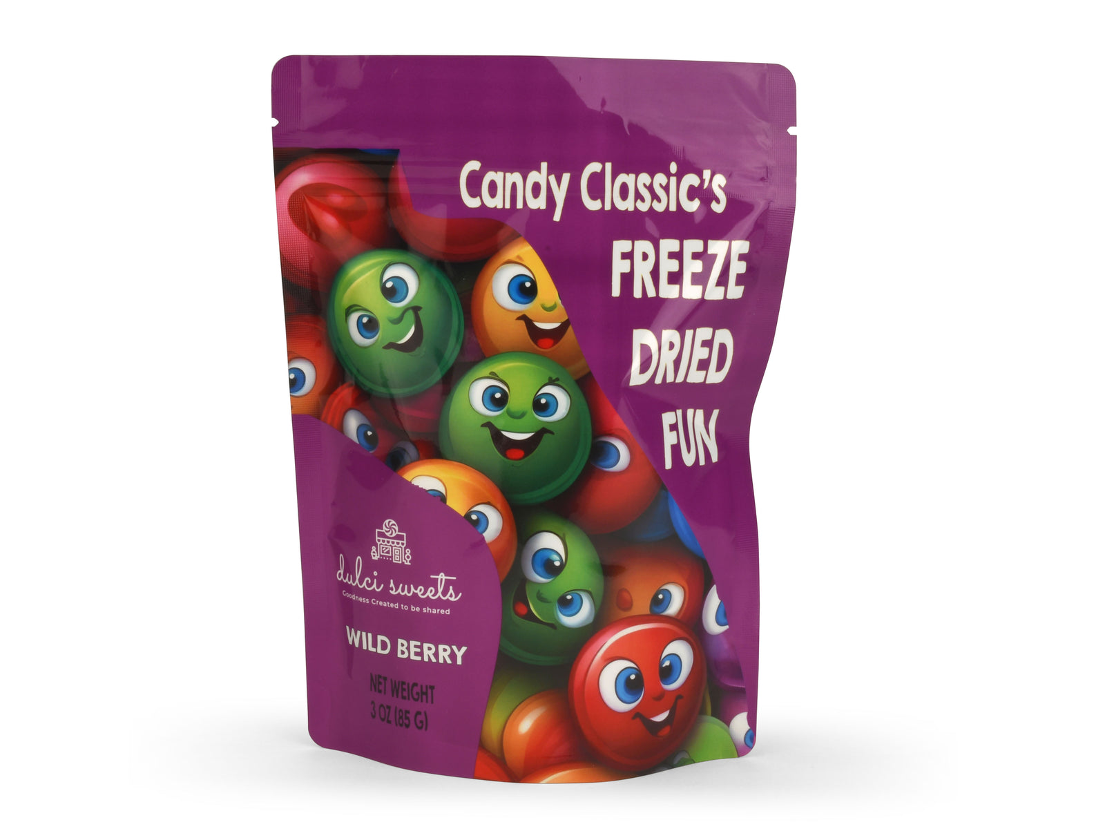 Wild Berry Dried Candies 3oz