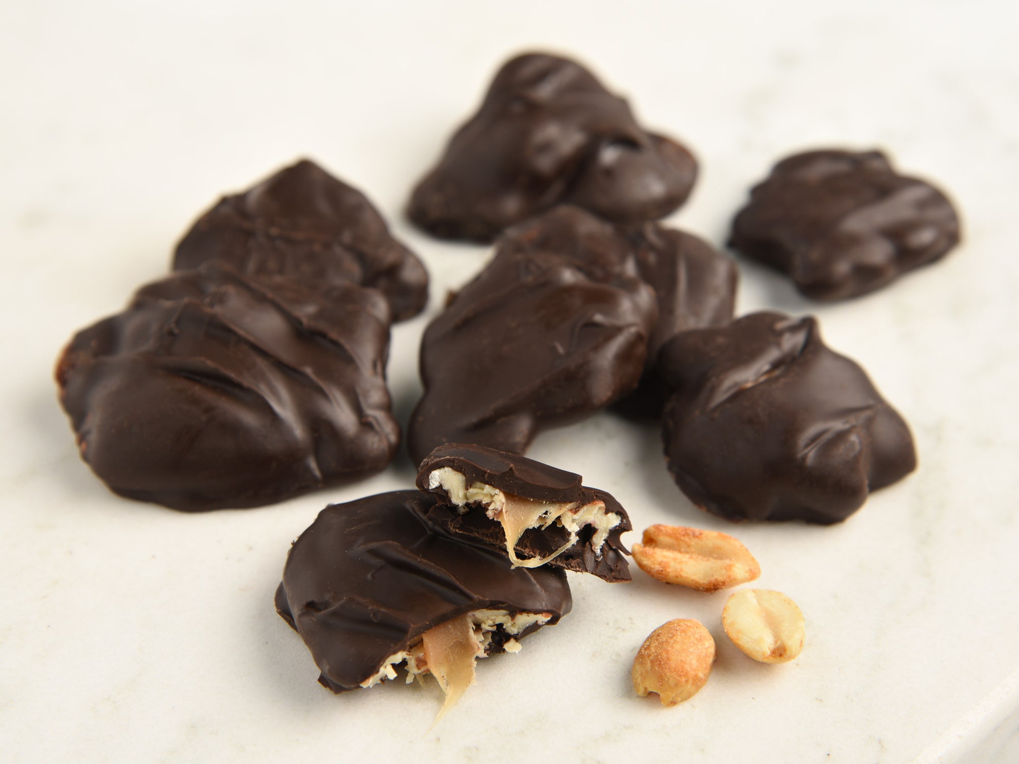 Dark Chocolate Peanut Turtles