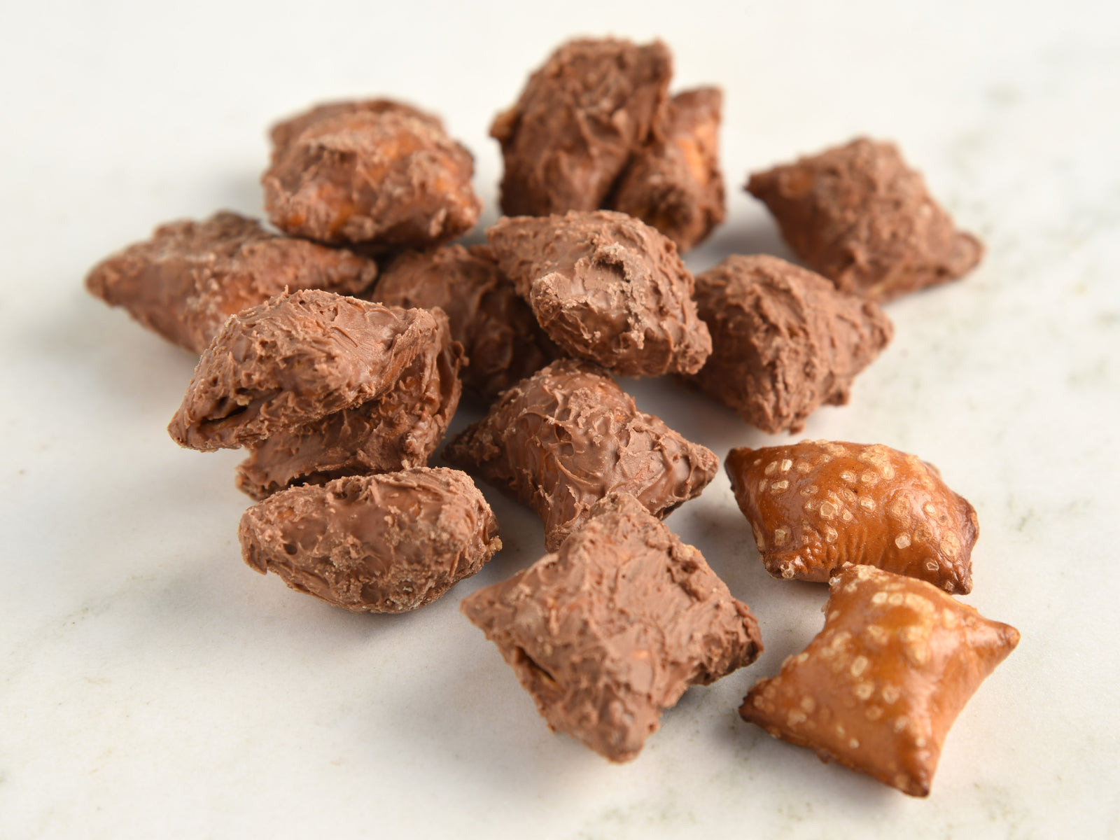 Milk Chocolate coated Pretzel Bites